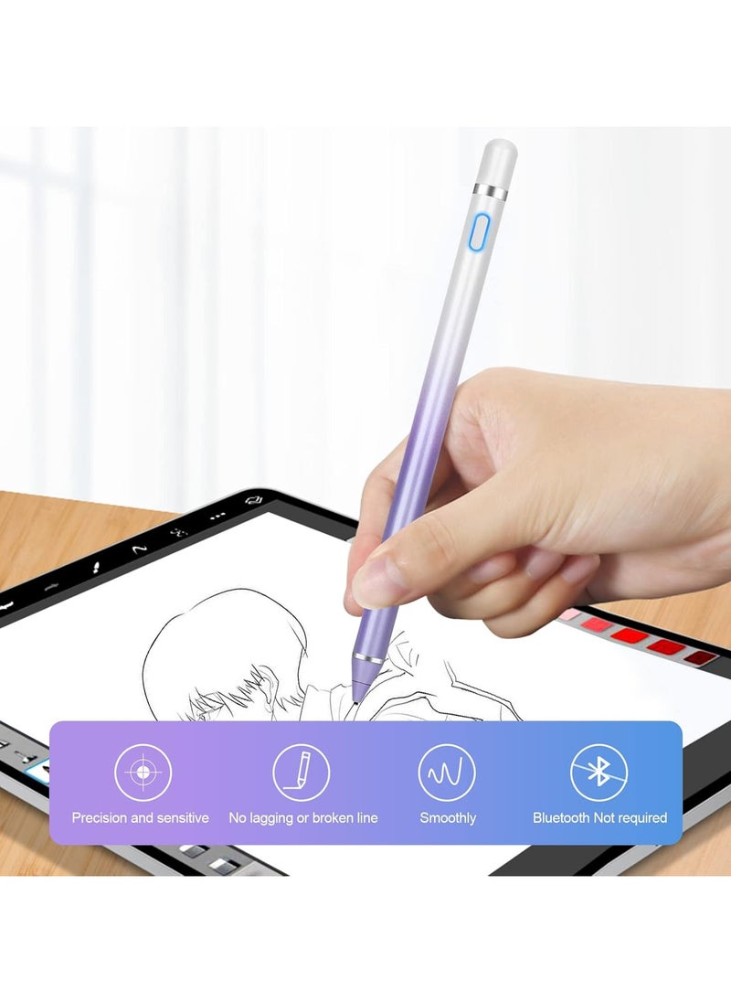 Bukela - Active Stylus Pens for Touch Screens, Active Pencil Smart Digital Pens Fine Point Stylist Pen Compatible with iPhone iPad,Samsung/Android Smart Phone&Tablet Writing Drawing - Image 1