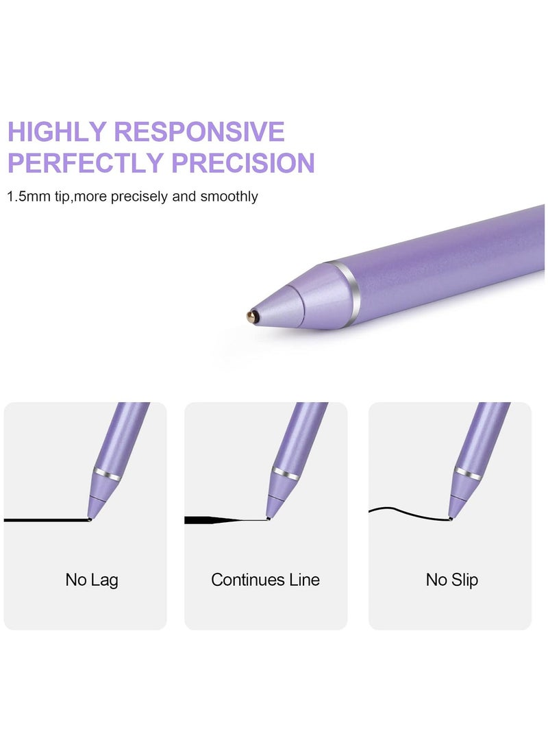Bukela - Active Stylus Pens for Touch Screens, Active Pencil Smart Digital Pens Fine Point Stylist Pen Compatible with iPhone iPad,Samsung/Android Smart Phone&Tablet Writing Drawing - Image 1