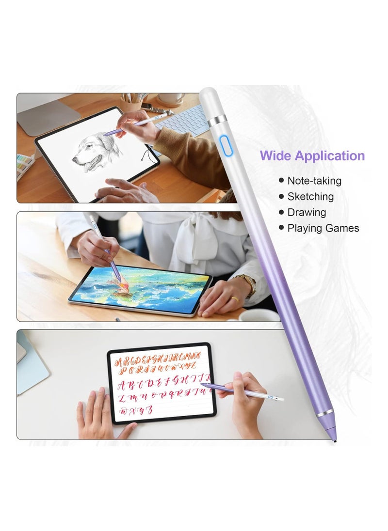 Bukela - Active Stylus Pens for Touch Screens, Active Pencil Smart Digital Pens Fine Point Stylist Pen Compatible with iPhone iPad,Samsung/Android Smart Phone&Tablet Writing Drawing - Image 1