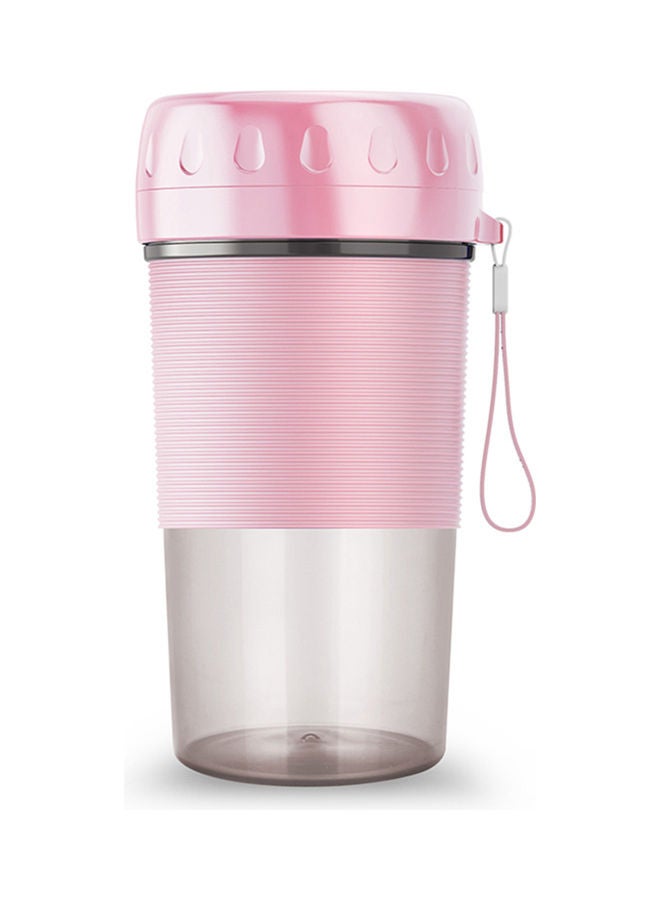 NIBEMINENT Portable Juicer Cup Blender Pink  - Image 1