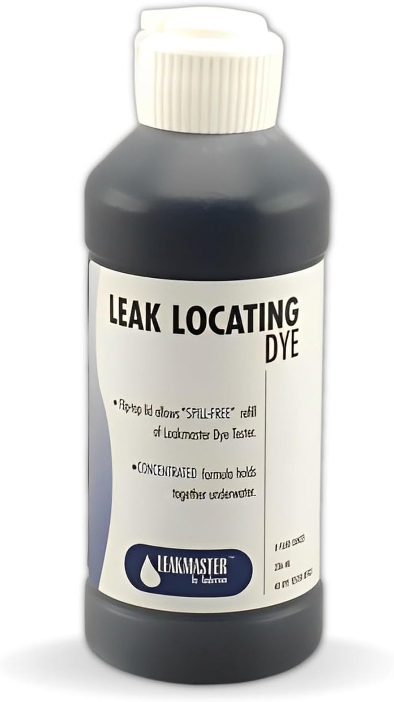 Goodscious Blue Dye Test Refill for Swimming Pool Leak Detection Kit - Reliable Spa/Party Pool Dye for Pool Leak Detection - Precise Pool Leak Detection Dye Kit for Leakmaster Anderson Manufacturing (8 oz) - Image 1