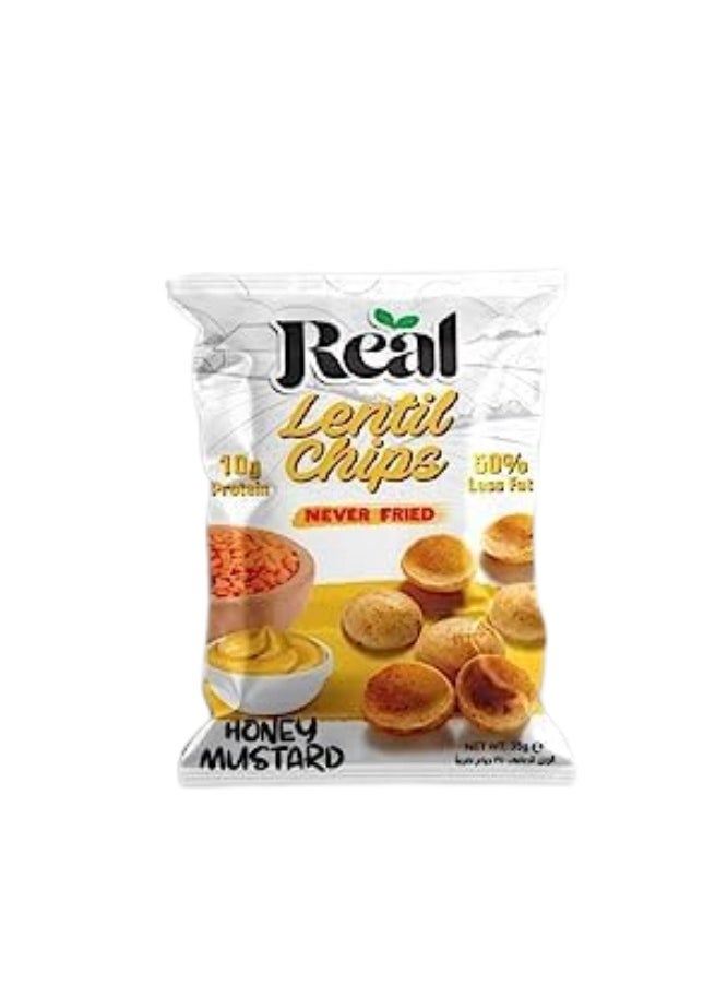 Real Chickpeas Chips With Protein Honey Mustard- 35GM 