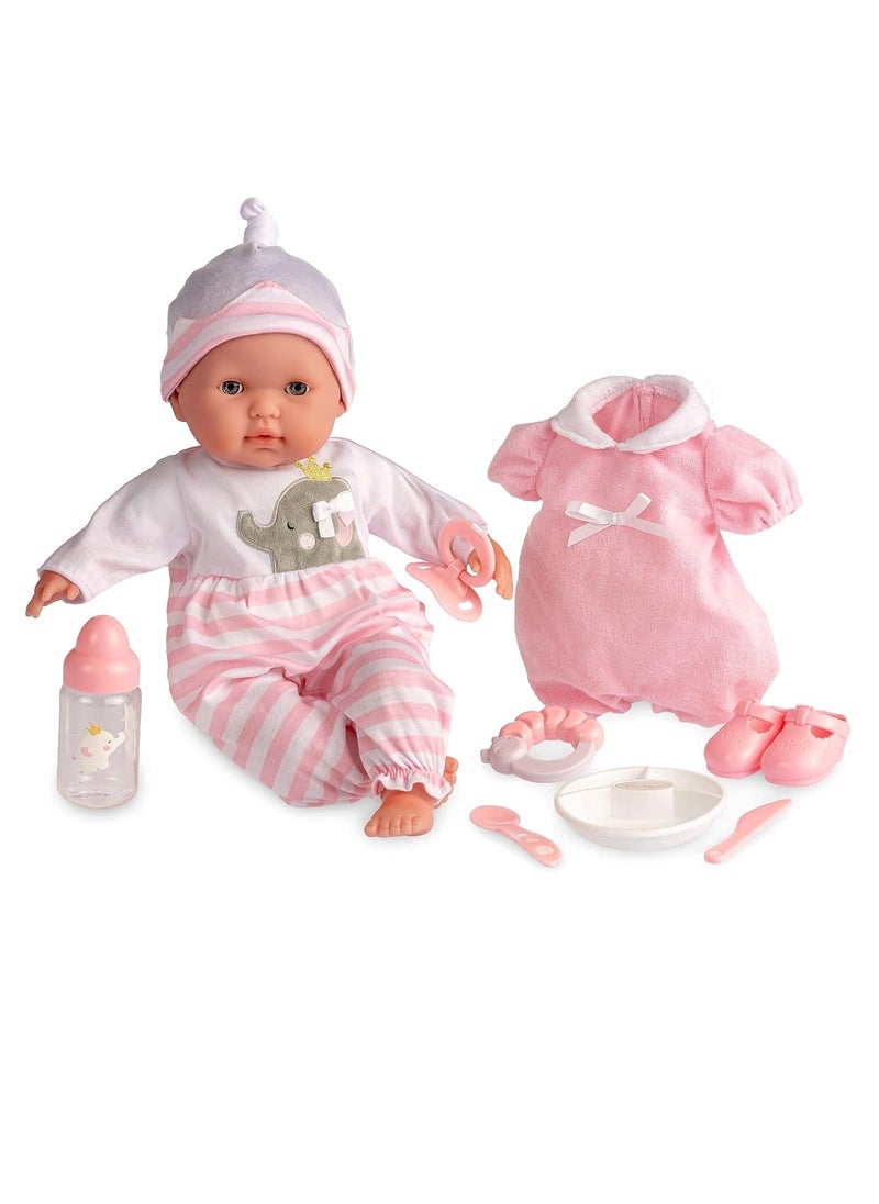 JC TOYS JC Toys Berenguer Boutique Realistic Baby Doll Open/Close Eyes 15 inches  - Image 2