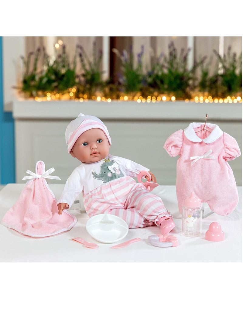 JC TOYS JC Toys Berenguer Boutique Realistic Baby Doll Open/Close Eyes 15 inches  - Image 3