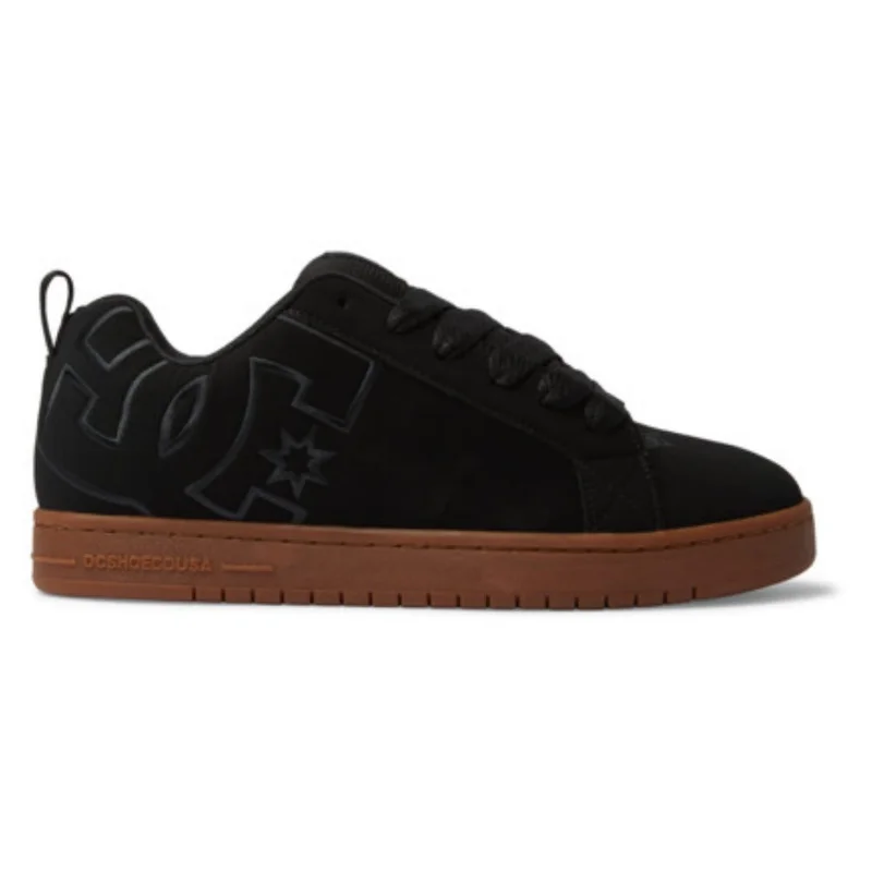 Court Graffik Shoes In Black/Gum