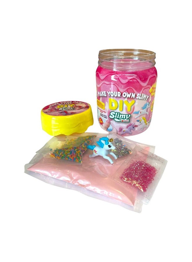 Slimy Shake & Make Diy Slime Kit With Unicorn Figure - Image 2