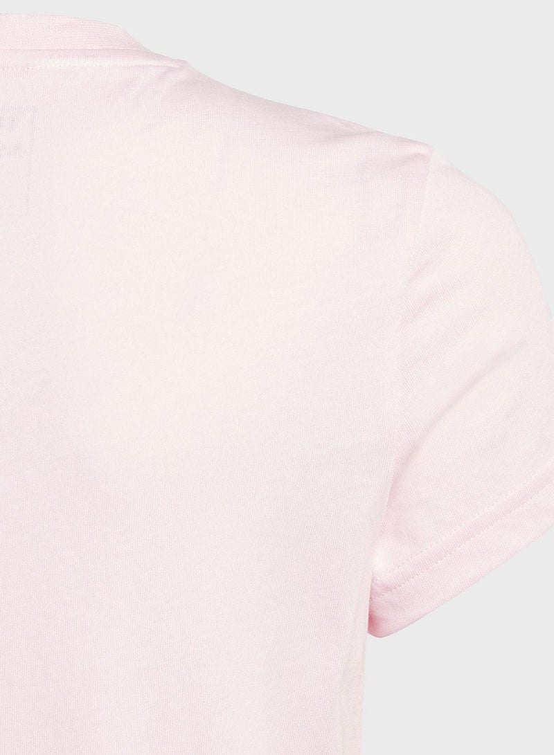 Adidas Kids Big Logo T-Shirt - Image 4