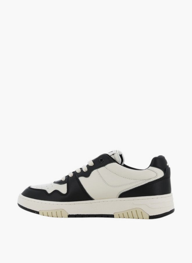 SJ SJ Men's Panelled Sneakers with Lace-Up Closure - 589896-841 - Image 5