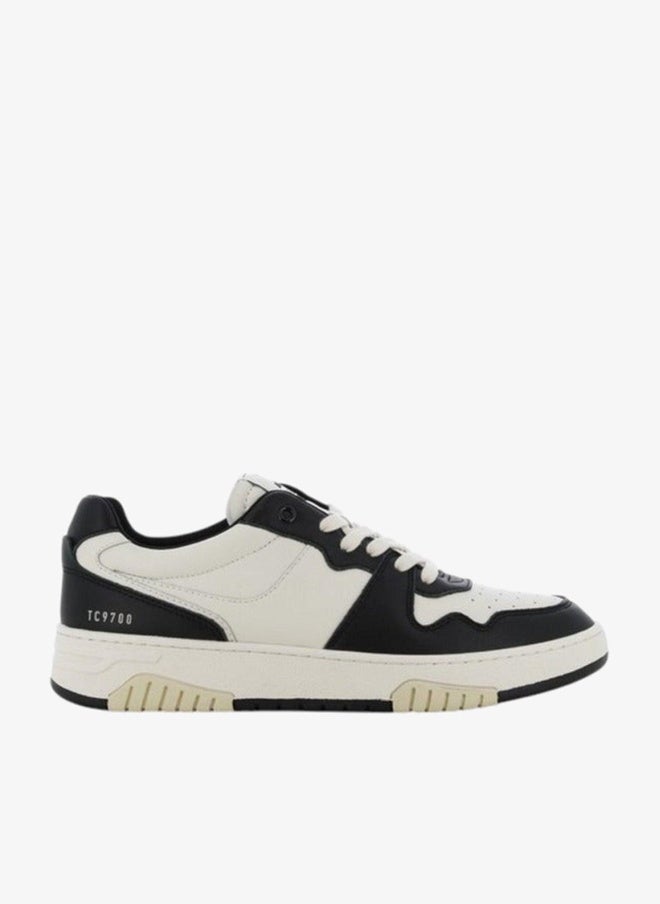 SJ Men's Panelled Sneakers with Lace-Up Closure - 589896-841 - Image 2