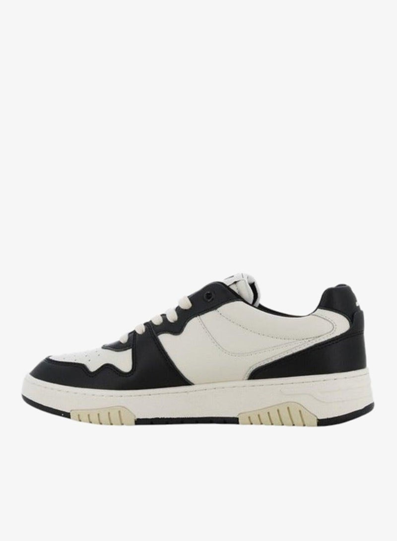 SJ Men's Panelled Sneakers with Lace-Up Closure - 589896-841 - Image 5