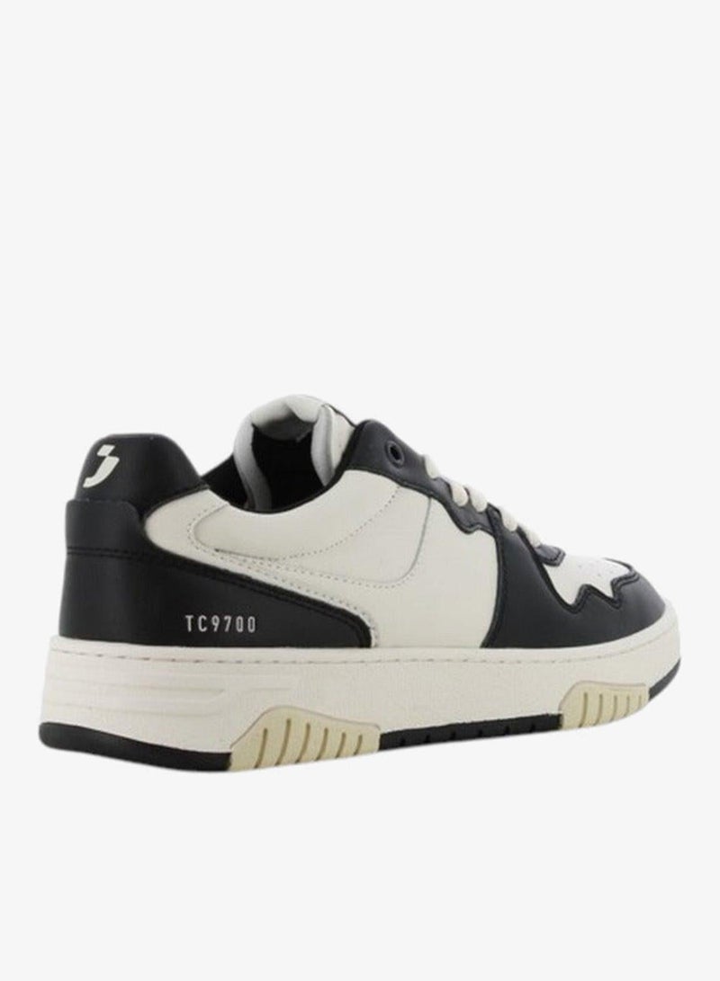 SJ Men's Panelled Sneakers with Lace-Up Closure - 589896-841 - Image 3