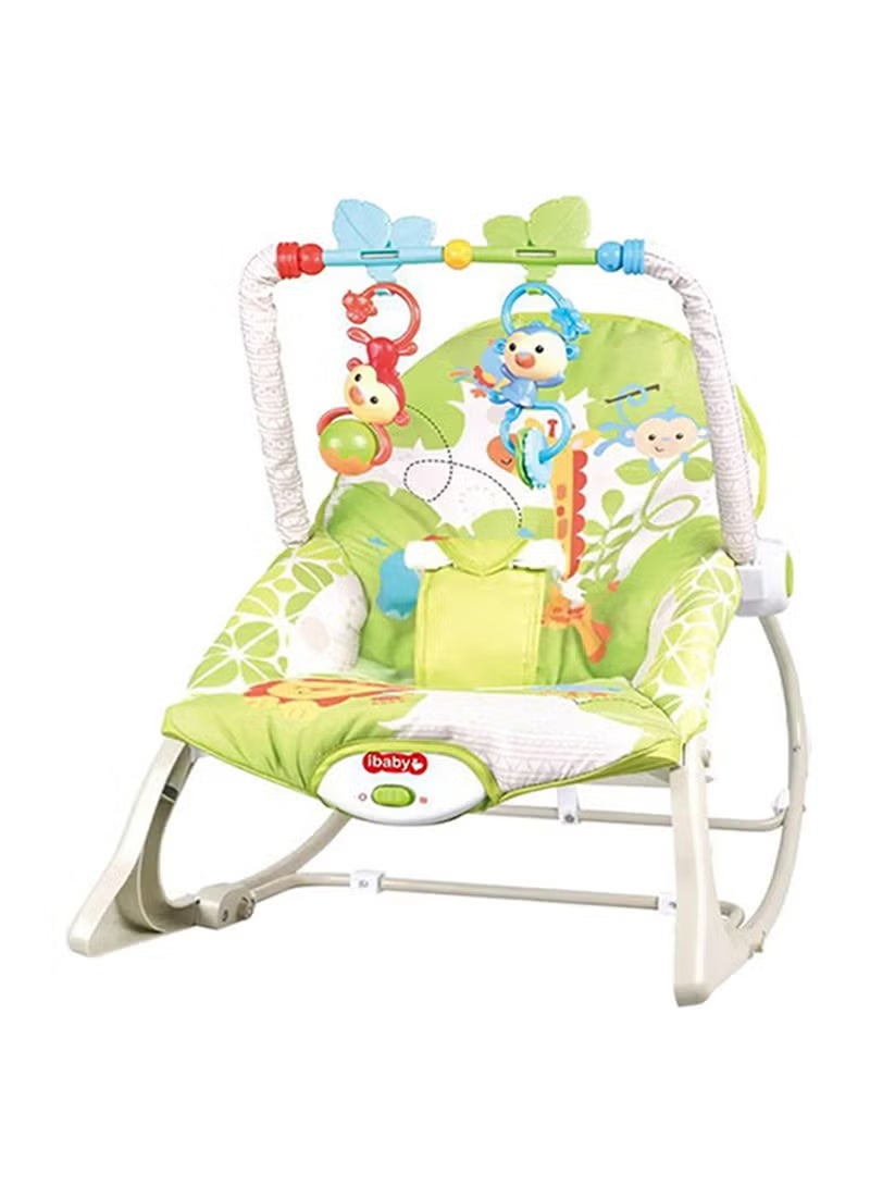 Infant To Toddler Recliner Portable Foldable Unique Design Vibratonal Rocker For Baby - Image 3