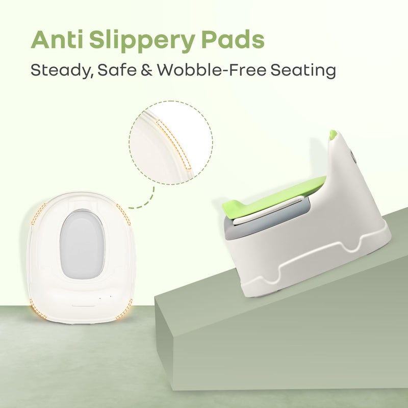 R For Rabbit Tiny Tots Dino Potty Seat for Kids - Image 5