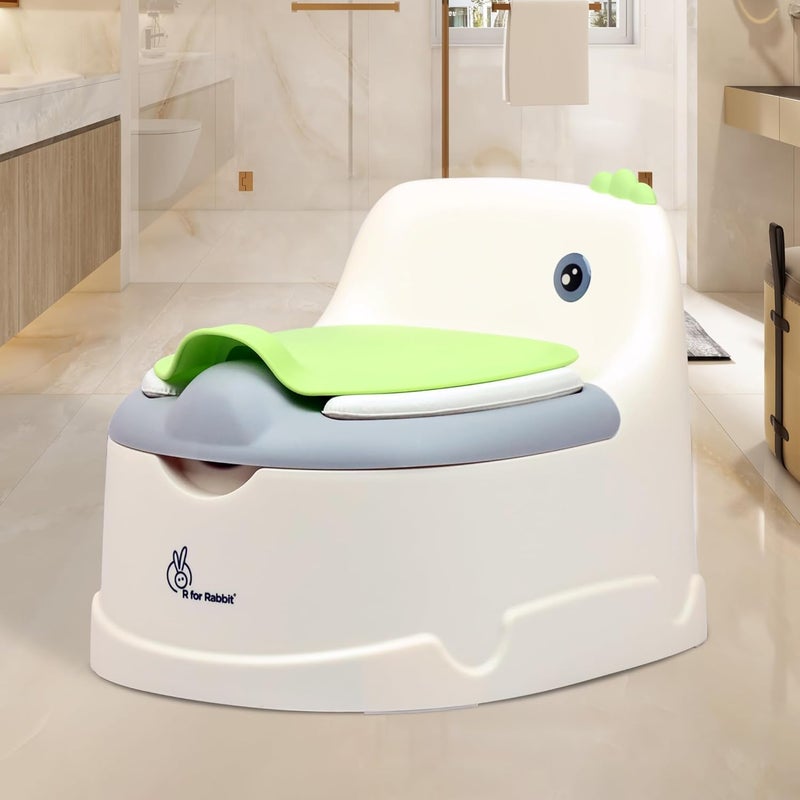 R For Rabbit Tiny Tots Dino Potty Seat for Kids - Image 1