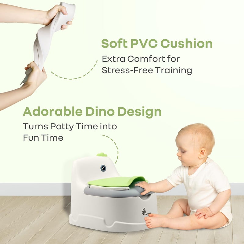 R For Rabbit Tiny Tots Dino Potty Seat for Kids - Image 4