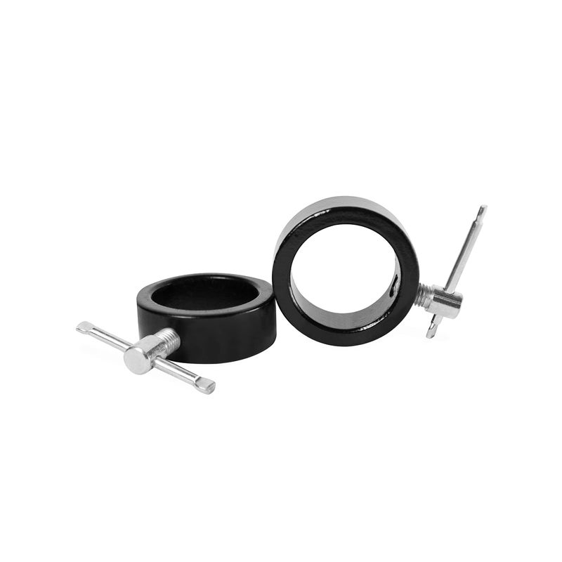 CAP Barbell مقبض دمبل أولمبي صلب بطول 2 بوصة من CAP Barbell، بدون أقفال، مطلي بالكروم (نسخة جديدة) - Image 5