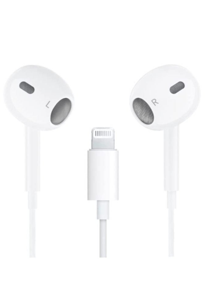 ELTRAZONE Apple Earbuds Headphones Wired with Lightning Connector[Apple MFi Certified] iPhone Earphones Compatible with iPhone 14/13/12/SE/11/XR/XS/X/8/7-All iOS(Built-in Microphone & Volume Control) - Image 1