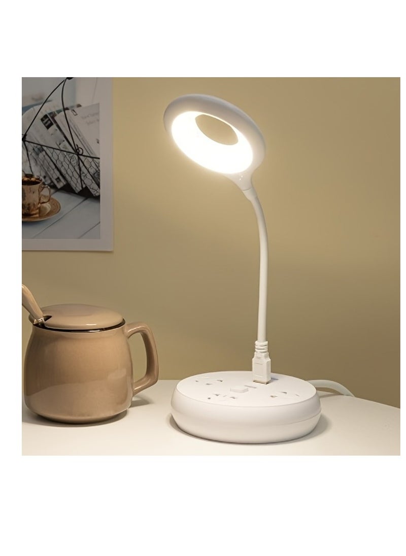 Generic - Brighten Up Your Desk with this Portable USB LED Desk Lamp - Perfect for Reading and Computer Work! - Image 1