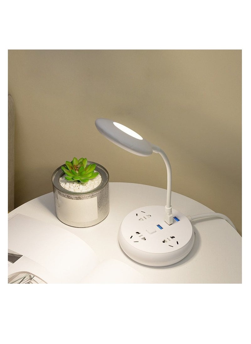 Generic - Brighten Up Your Desk with this Portable USB LED Desk Lamp - Perfect for Reading and Computer Work! - Image 1