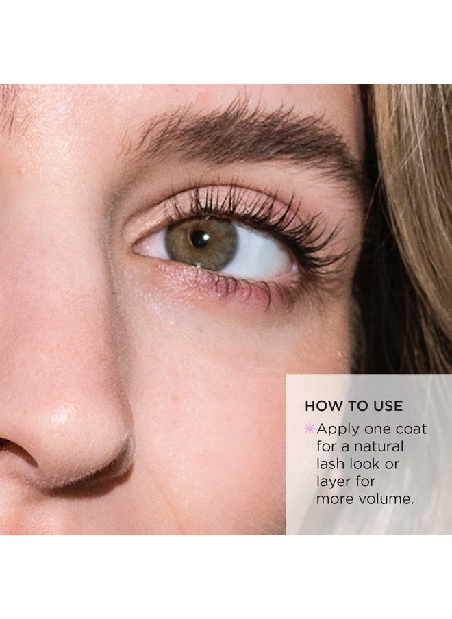 Pacifica ماسكارا Beauty Stellar Gaze Length & Strength بنية اللون لتكثيف وطول الرموش بفيتامين B + جوز الهند وتأثير طبيعي للرموش، خالية من كبريتات السيليكون والبارابين، نباتية وخالية من القسوة، عبوة من قطعتين  - Image 3