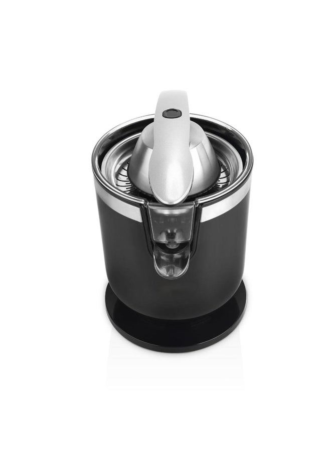Tradeo 200W Citrus Juicer with Stainless Steel Filter & Anti-Drip Spout Black - Image 2