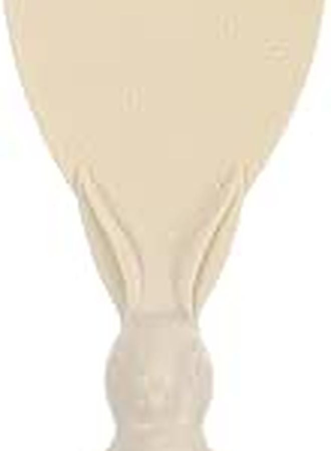 Vertical Rice Paddle Spoon With Stand Non Stick Food Grade PP Kitchen Serving Tool Brown - Image 1