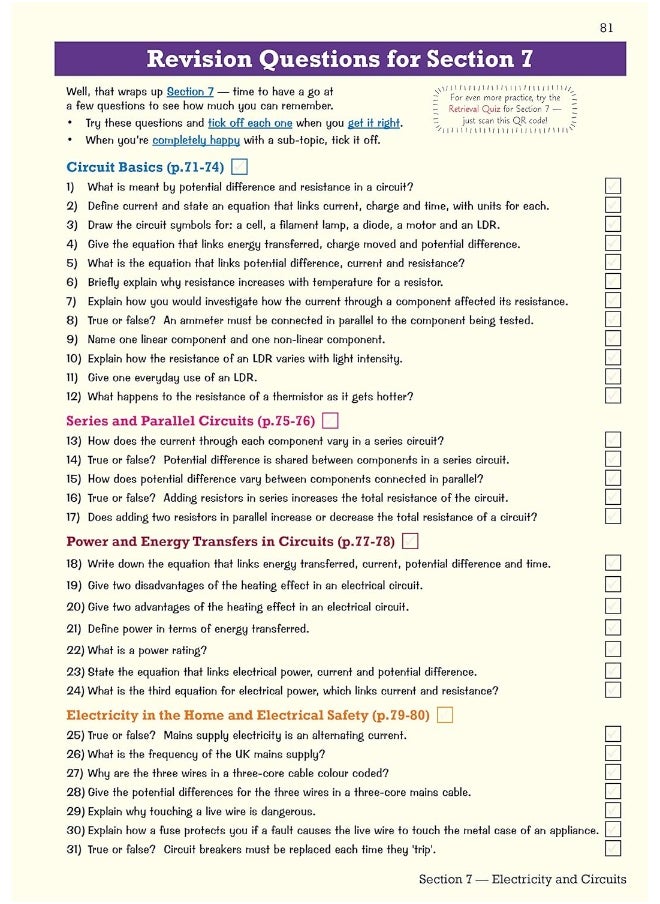 null - Grade 9-1 GCSE Physics: Edexcel Revision Guide with Online Edition - Image 1