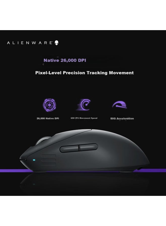 Alienware Pro Gaming Keyboard And Mouse Set: Professional Wireless Dual-mode Gaming Mouse, 75% Layout Mechanical Keyboard With Hot-swappable Keys, Holiday Gift, Black - Image 4