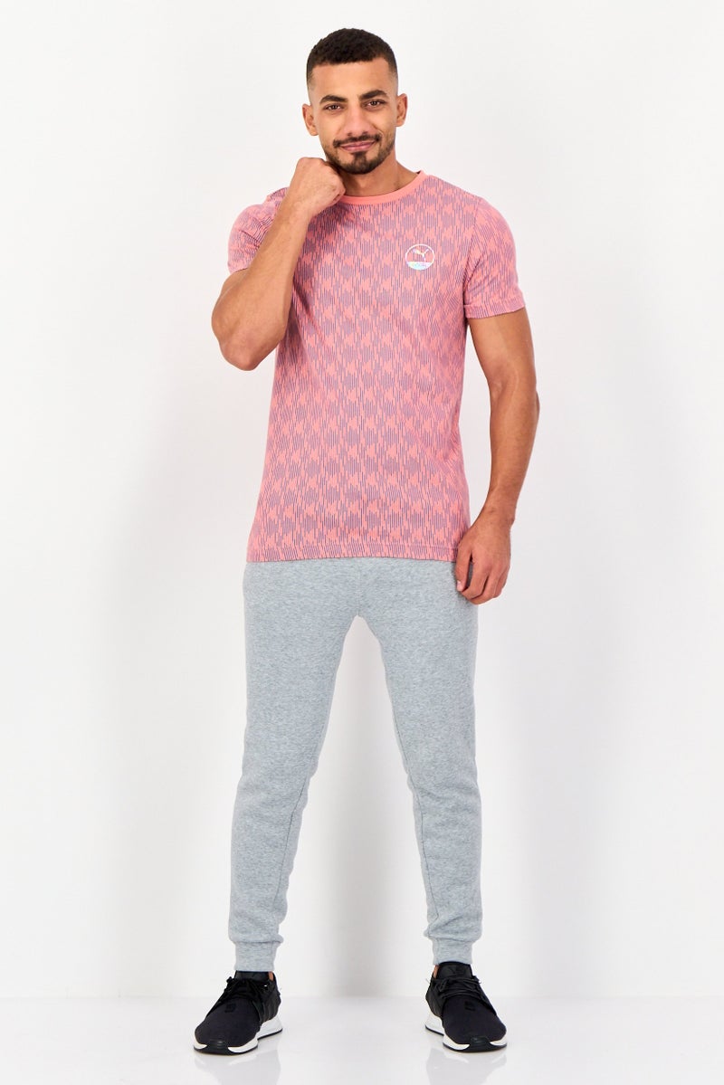 Puma x One8 Men Sportswear Fit Short Sleeve Outdoor Polo Shirt, Multicolor - Image 4