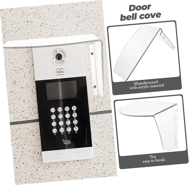 Waterproof Doorbell Cover For Access Control Machines Fingerprint Devices And Attendance Systems - Image 5
