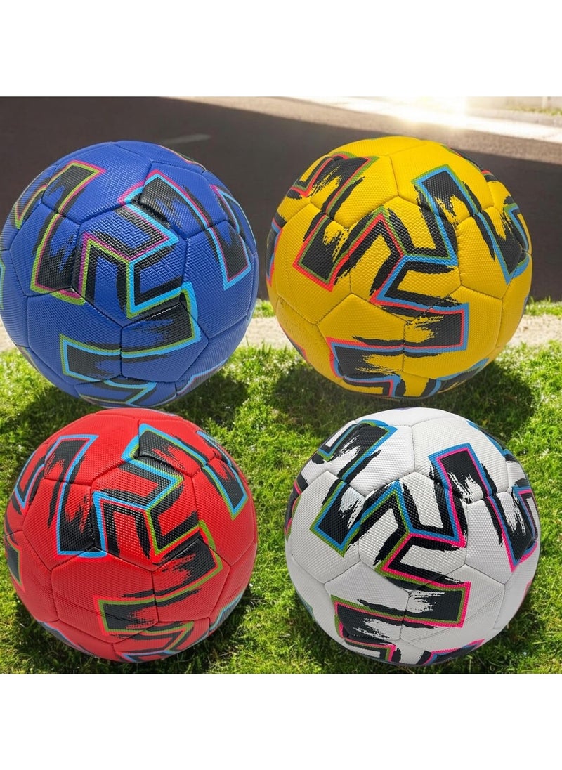 SportQ SportQ Professional Soccer Training Ball Size 5, Indoor Outdoor Soccer Training Ball for Soccer Players, Youth Soccer Fans, Training Competitions, Universal Ball  - Image 3