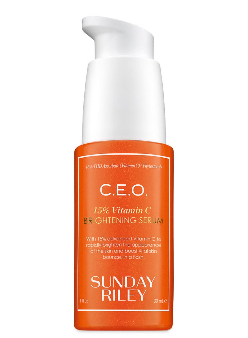 C.E.O. 15% Vitamin C Brightening Serum 30ml