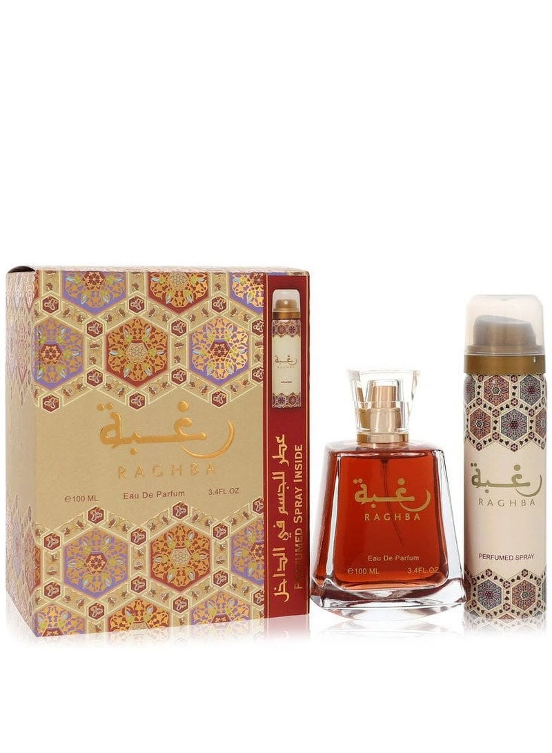 Lattafa Raghba Eau de Parfum 100ml Unisex Spray + 50ml Deodorant🌟🌟🌟🌟🌟 - Image 1