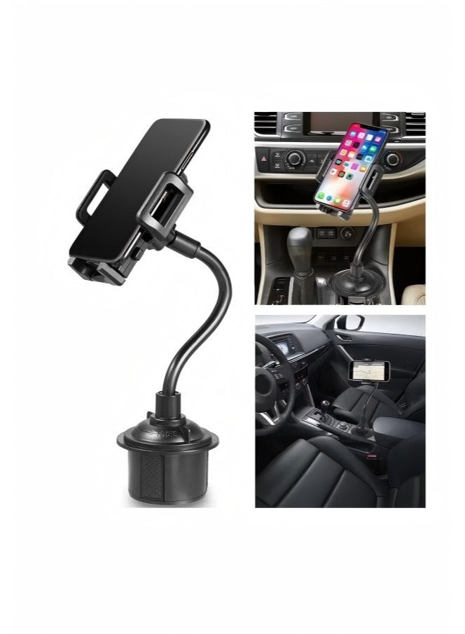 Car Phone Holder 360° Adjustable Cup Mobile Stand Accessories Automobile Mount Compatible for iPhone Samsung and All Smartphones - Image 2