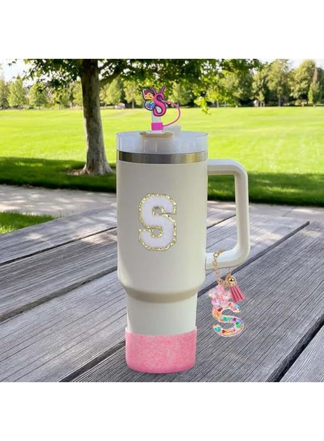 Use for Stanley Cup Accessories Charms 40oz 30oz,Compatible with Stanley Cup Letter Charms for Handle Silicone Boot,Straw Cover Topper & Sticker - Image 3