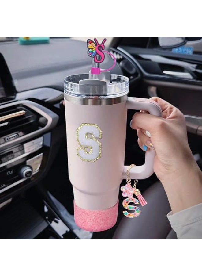Use for Stanley Cup Accessories Charms 40oz 30oz,Compatible with Stanley Cup Letter Charms for Handle Silicone Boot,Straw Cover Topper & Sticker - Image 5