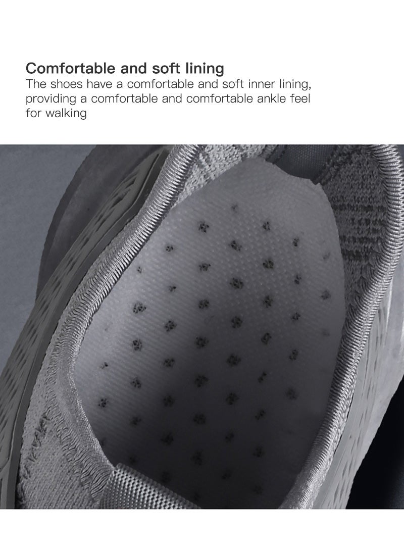 شاربدو أحذية رجالي أحذية رياضية خفيفة الوزن للرجال أحذية مشي تسمح بالتهوية أزياء رجالية غير رسمية الانزلاق على أحذية التنس للركض غير قابلة للانزلاق - Image 5