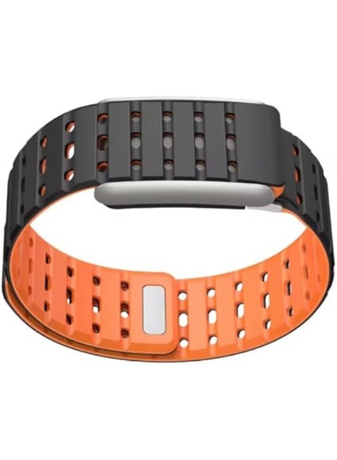 Magnetic Silicone Replacement Band for WHOOP 5.0, One & Peak – Adjustable Breathable Sport Strap, Waterproof Sweat-Resistant Soft Silicone Fitness Wristband - Image 4