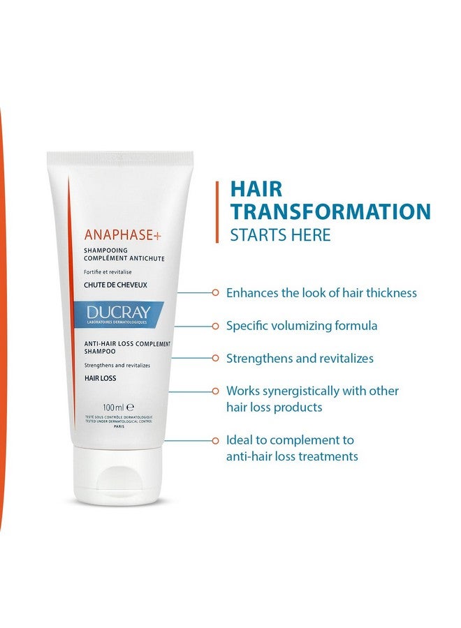 Ducray anti-hair fall kit consist Anaphase Plus Shampoo 100 Ml & Anaphase Strengthening Conditioner 200ml - Image 4