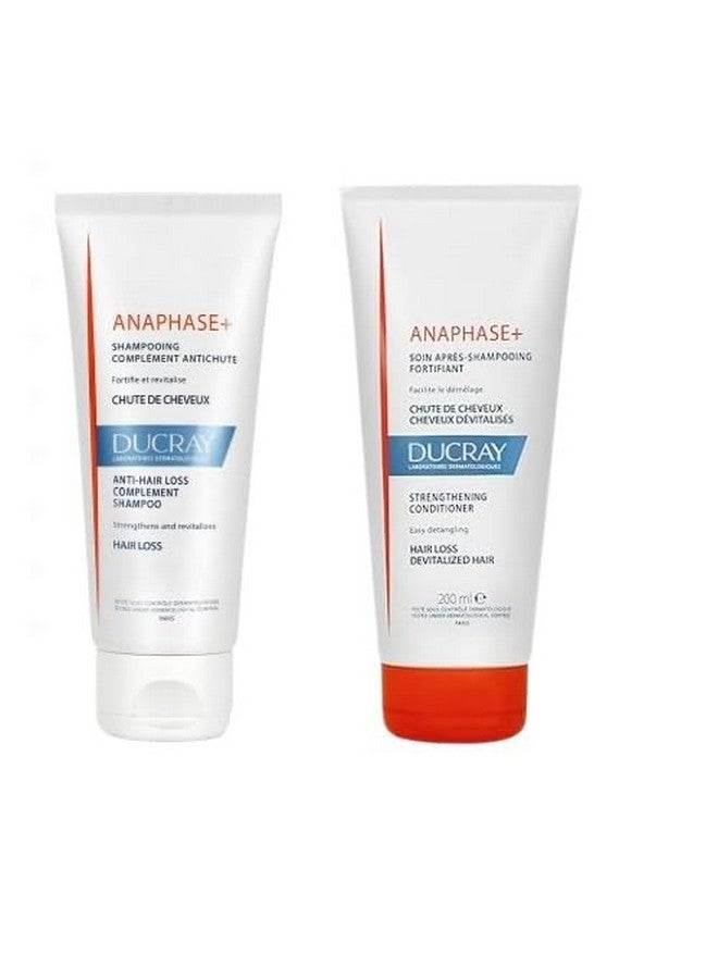 Ducray anti-hair fall kit consist Anaphase Plus Shampoo 100 Ml & Anaphase Strengthening Conditioner 200ml - Image 1