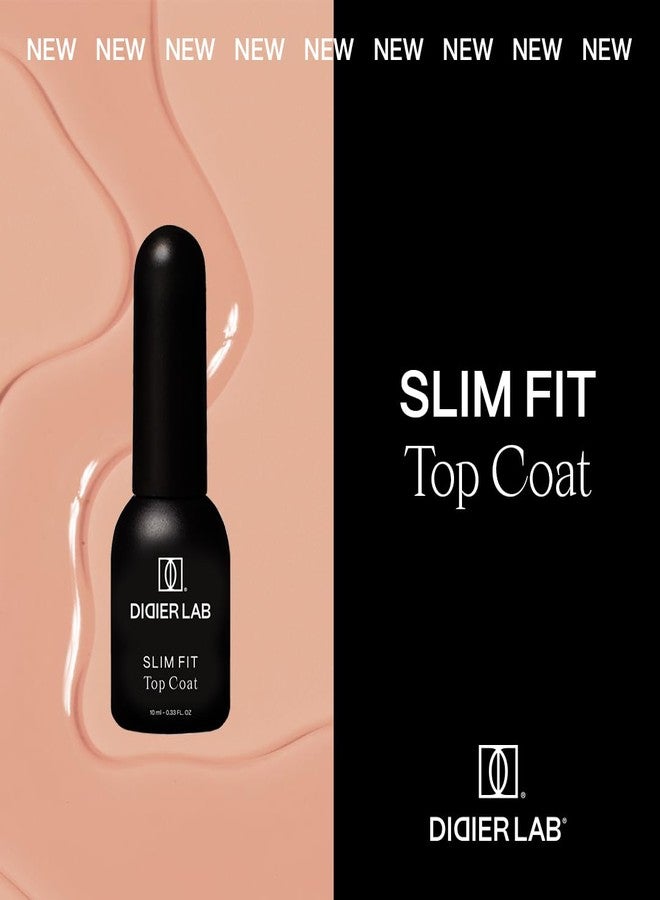 DIDIER LAB DIDER LAB - Premium No Wipe Gel Top Coat Slim Fit for Gel Nail Polish - Free of HEMA and TPO - Ultra-Thin Top Coat Gel Nail Polish for a Long-Lasting Manicure - Ideal for Weak Nails - 0.34 fl oz - Image 4