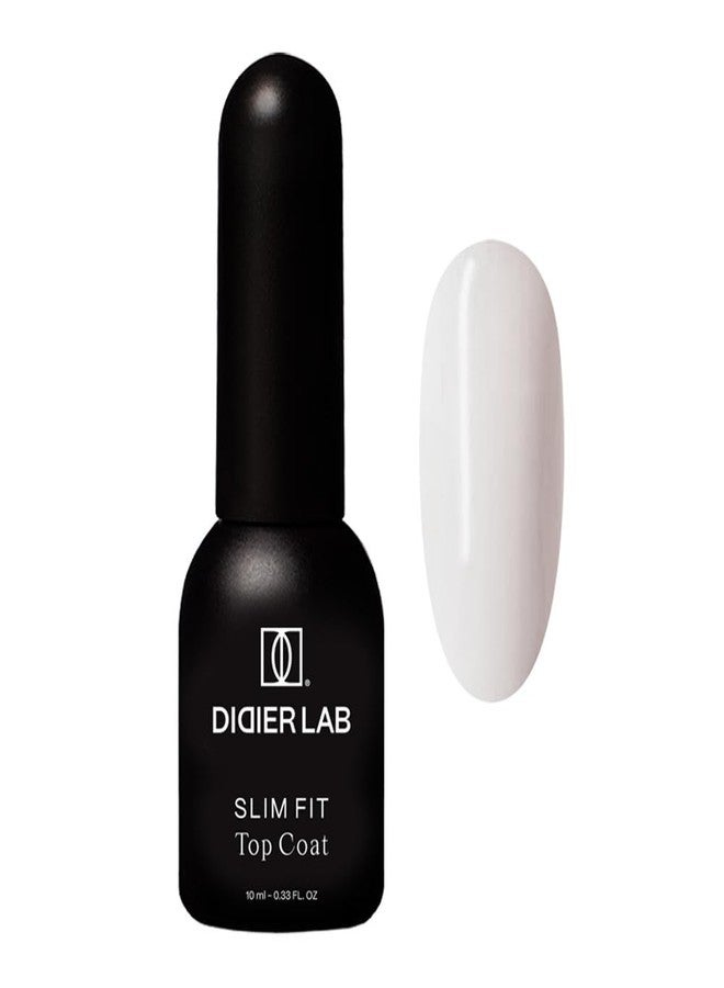 DIDIER LAB DIDER LAB - Premium No Wipe Gel Top Coat Slim Fit for Gel Nail Polish - Free of HEMA and TPO - Ultra-Thin Top Coat Gel Nail Polish for a Long-Lasting Manicure - Ideal for Weak Nails - 0.34 fl oz - Image 1
