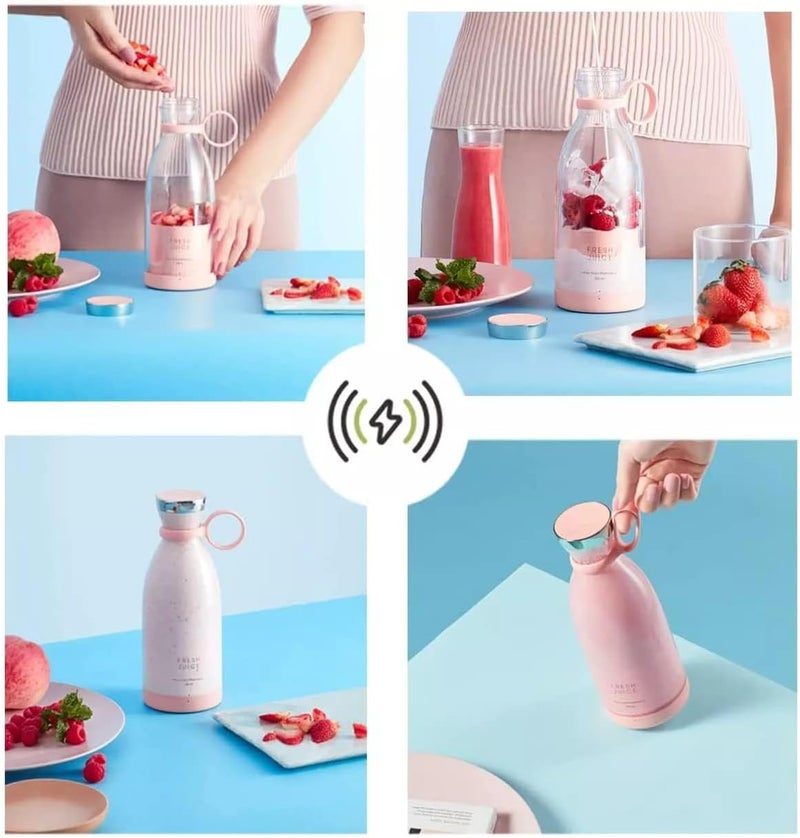 Dogeanu All consumer tier purchase options Portable Blender, Blender Bottle, Blender Smoothie Maker, Smoothie Blender, Mini Blender for Smoothie, Fresh Juice Blender, Bottle Blender 350ml Low wear optimized build - Image 5