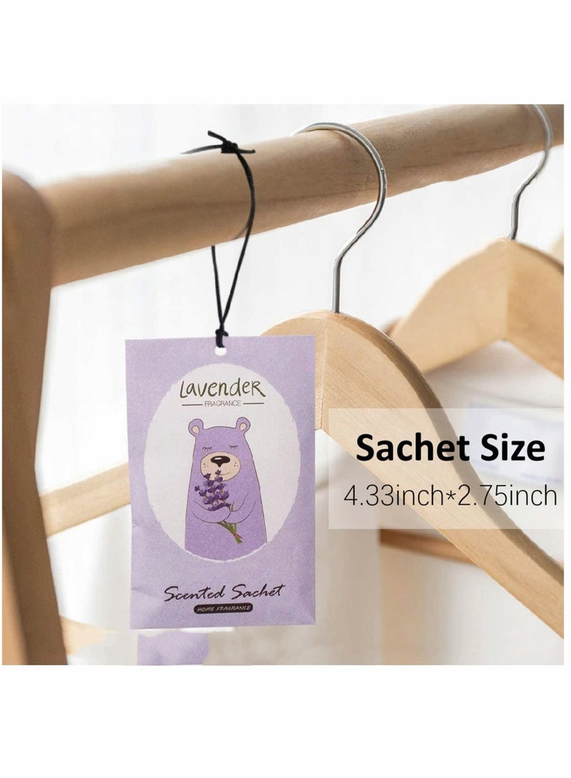 Captaintech 12 Packs Lavender Closet Deodorizer Air Freshener Long Lasting Scented Drawers Sachets Smell Goods for House - Image 4