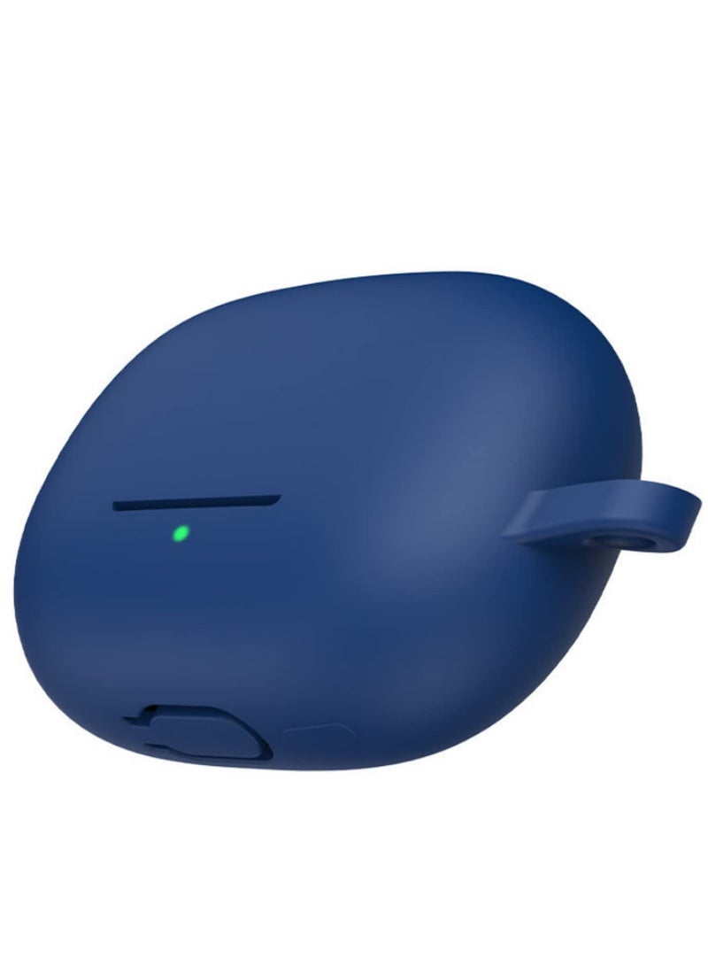 قطعة واحدة لحالة سماعات Xiaomi Redmi Buds 4 Pro مصنوعة من السيليكون الناعم المتين - غطاء مرن مقاوم للصدمات يوفر حماية شاملة 360 درجة مع سهولة الوصول للشحن - إكسسوار يمنع الخدوش والسقوط والغبار - Image 4