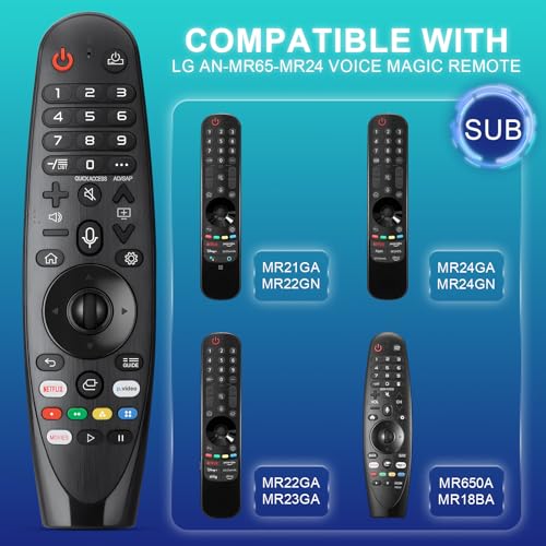 ENJOYLink Voice-Magic-for-LG-TV-Remote-Control-Replacement Compatible with LG Smart OLED Thinq Webos TVs for AKB75855501 AN-MR24gn MR23gn MR22gn MR21ga MR20ga - Image 2