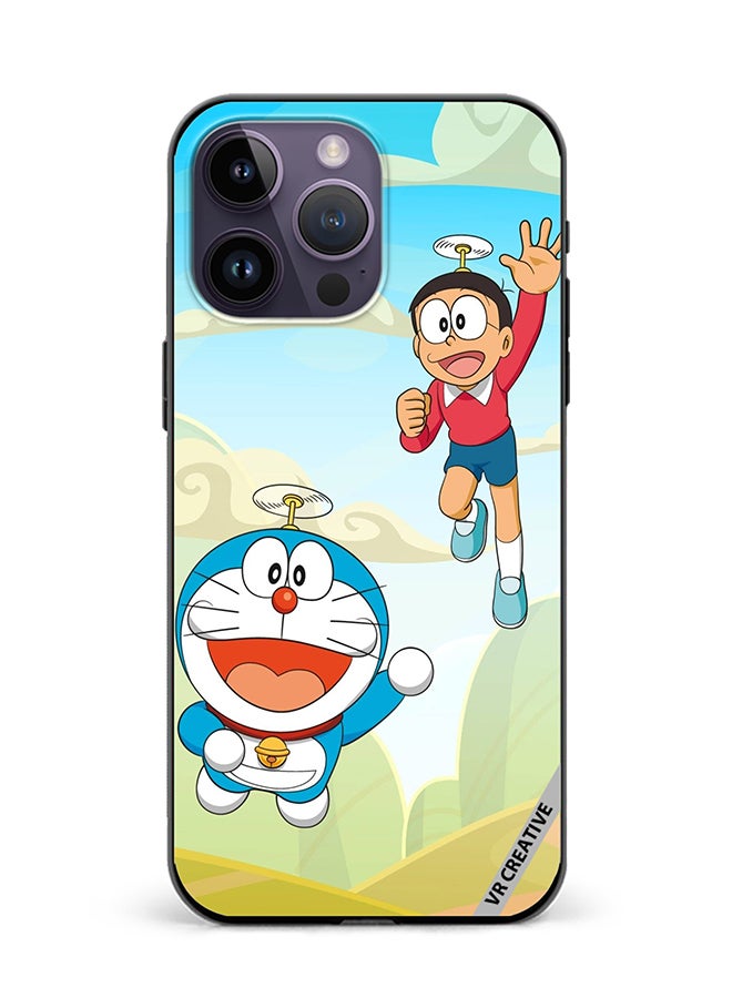 VR CREATIVE Protective Case Cover For Apple iPhone 16 Pro Dorami Design Multicolour - Image 1