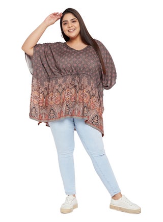 Women Paisley Print Short Kimono Kaftan Dress Cover up Loose Sundress Caftan for Ladies - pzsku/ZA6F7E31F18124B2677F1Z/45/_/1715683896/88f5adf3-f0ef-4703-87fe-0a051d6ef6ef