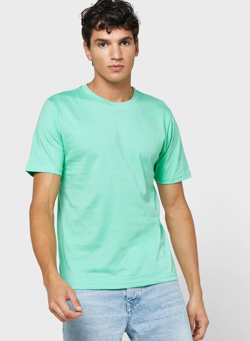 Seventy Five Basics 5 Pack Essential Crew Neck T-Shirts