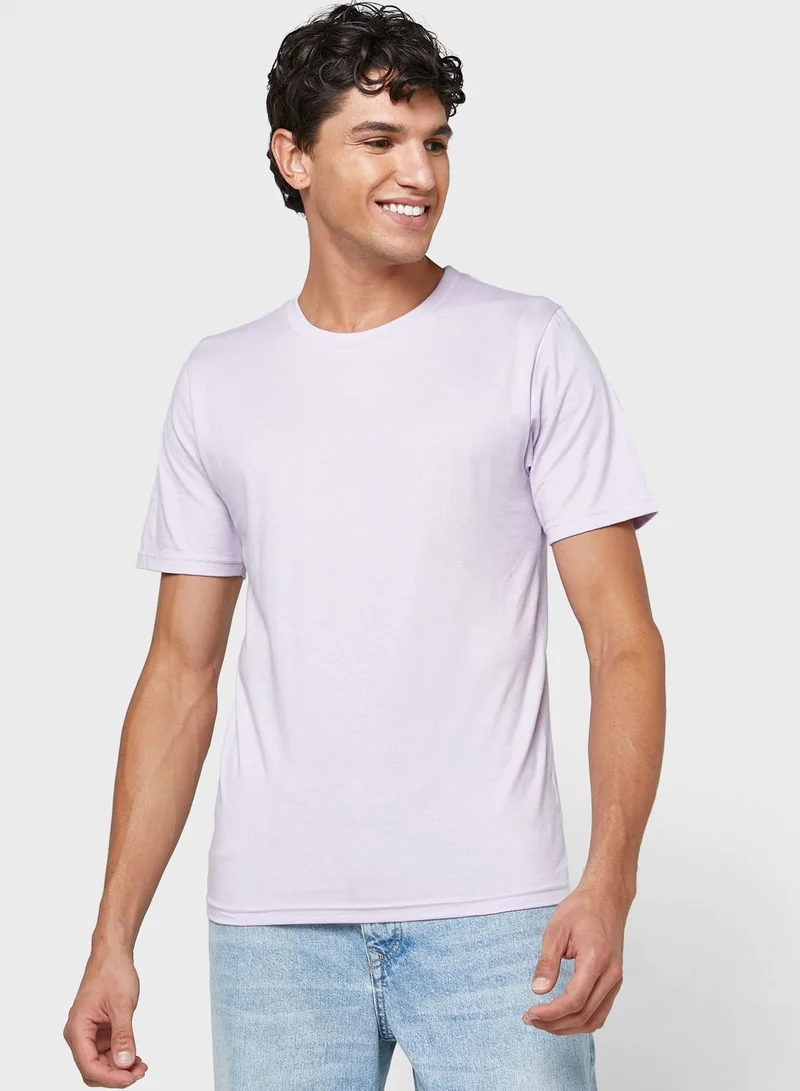 Seventy Five Basics 5 Pack Essential Crew Neck T-Shirts